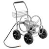 Hose Reel Cart, Hold Up to 300 ft of 5/8’’ Hose, Garden Water Hose Carts Mobile Tools with 4 Wheels, Heavy Duty Powder-coated Steel Outdoor Planting