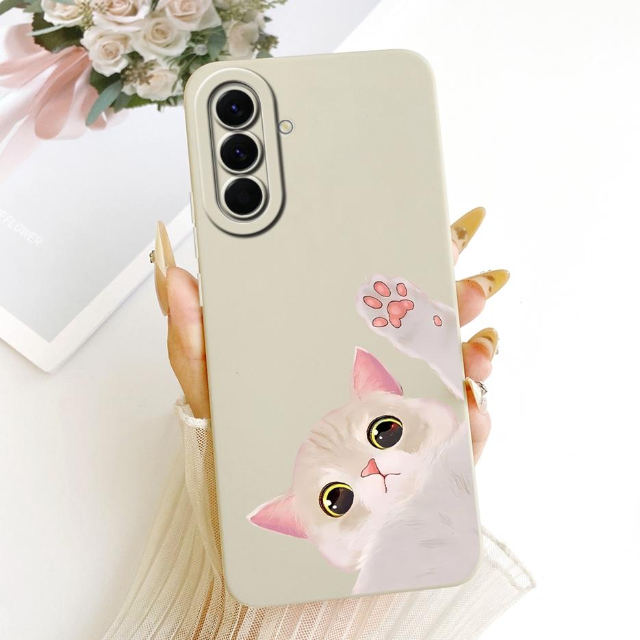 Per Samsung Galaxy A57 5G Custodia SM-A576B Cane Coniglio Cartone Animato Carino Cover Morbida Custodia per Telefono in TPU Per Samsung A57 A 57 GalaxyA57 5G Borse