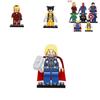 Superhero Building Blocks Toy Set With Diy Assembly For Kids Collectors