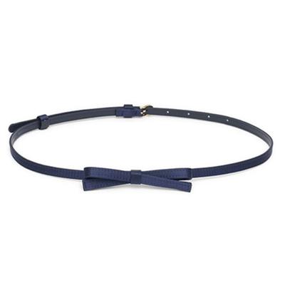 JIYO Satin Ribbon Belt (Navy)