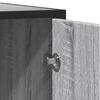 Sideboard Gray Sonoma 92x35x76 cm Particleboard