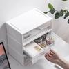 Desktop-Aufbewahrungsbox Schubladenstil Küchen-Aufbewahrungsbox Einlagige stapelbare Make-up- und Schmuck-Sortierbox