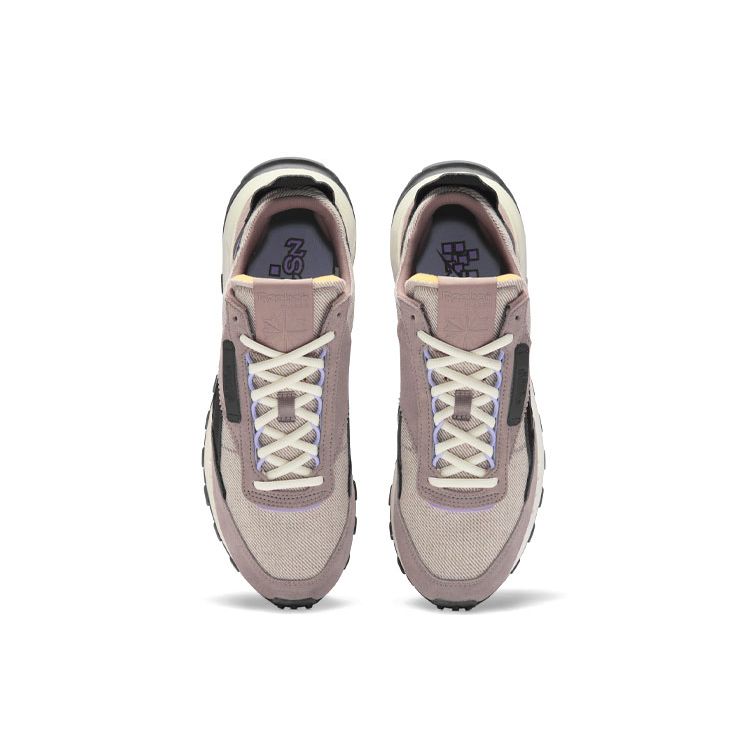 Reebok ASAP Nast X Classic Leather Legacy Men Sandy Taupe Crisp Purple Black H01280