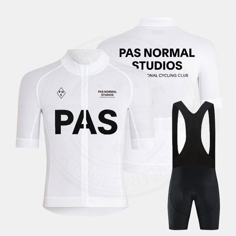 PAS Men's Short Sleeve Cycling Suit Overalls Set Breathable Summer Breathable Cycling Sportswear 2026
