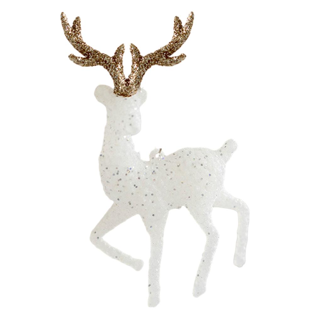 Occasion Christma Elk Pendant Christmas Decoration Christmas Tree Elk Pendant Festive Atmosphere Glitter Bell Shopping Mall