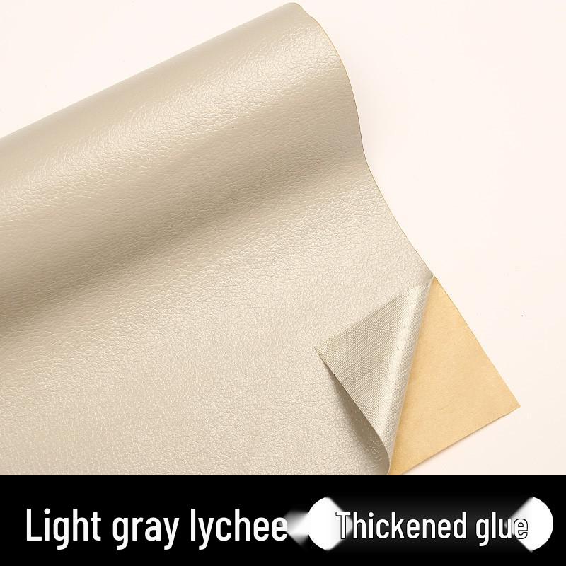 Self-Adhesive Lychee Pattern Leather Repair Patch for Sofa and Car Interior