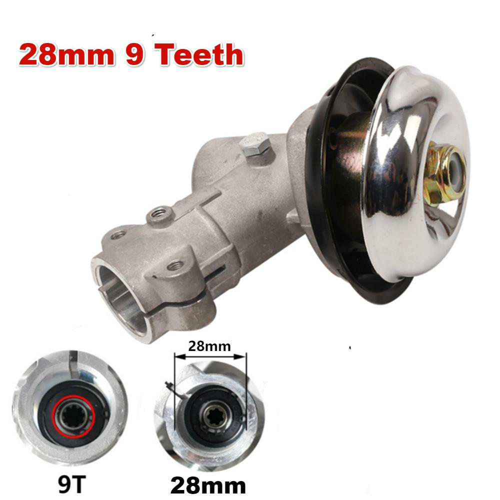 

26/28mm 7/9T Trimmer Gearbox Brush Cutter Trimmer Replace Gear Head Gearhead Garden Power Tools Set