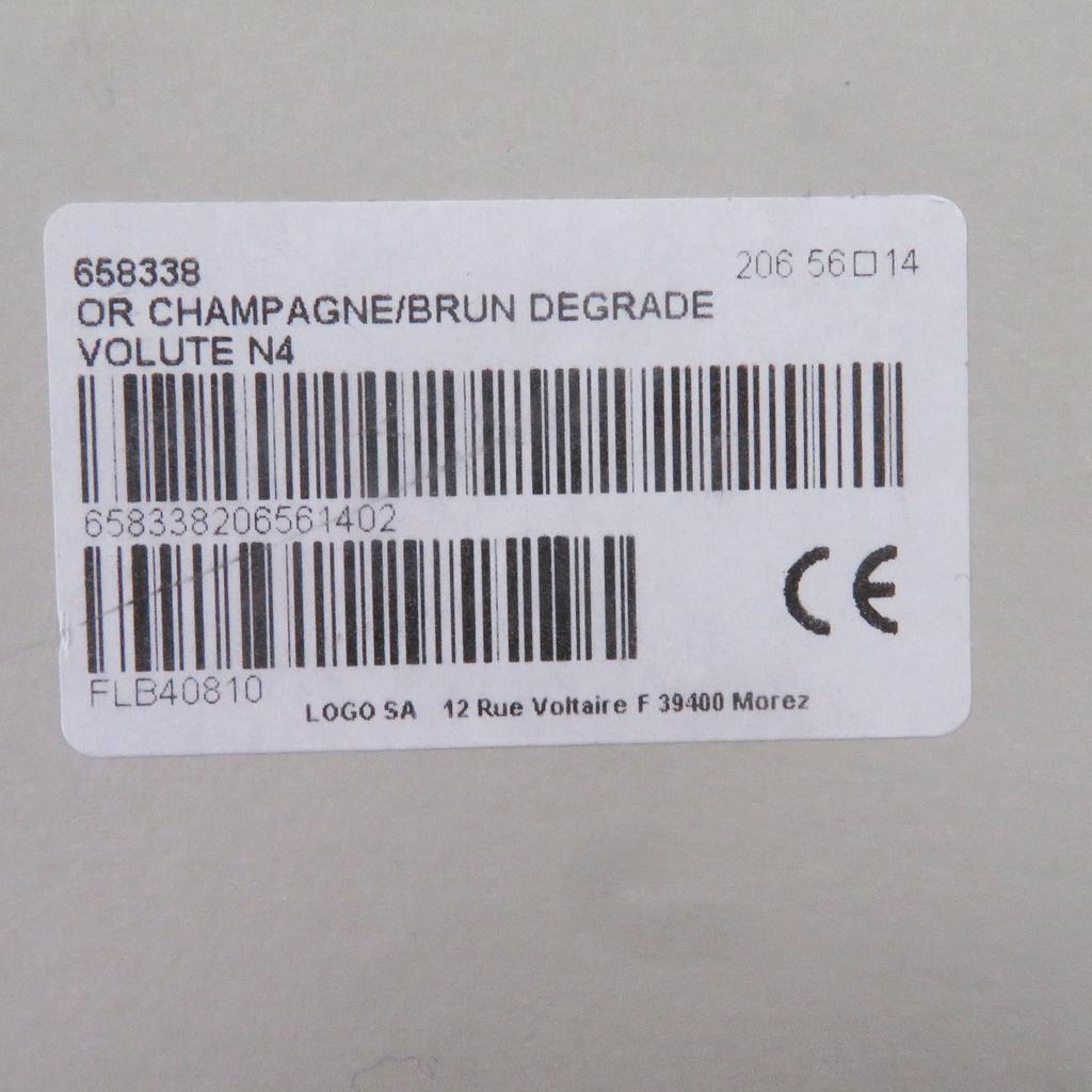 Uitstekende FRED zonnebril VOLUTE ovaal montuur goud heren Gebruikt