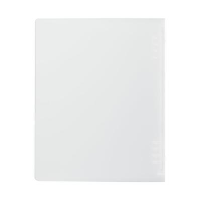 Muji Polypropylene One-Handed Open Close Binder Semi-Transparent A5 8-Hole Ring NAA59A9A