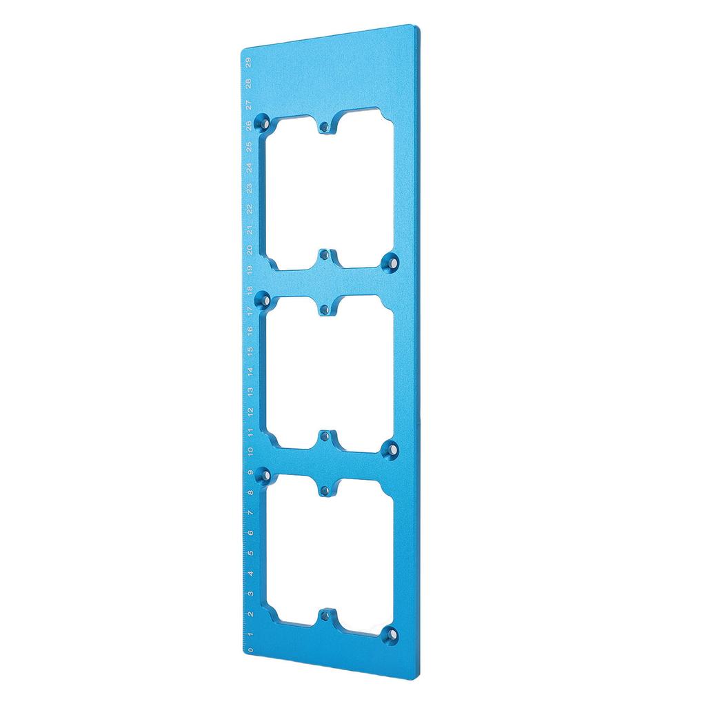 86 Type Wire Box Template Aluminum Alloy 86 Type Socket Box Hole Die for Office Shopping Mall Hotel