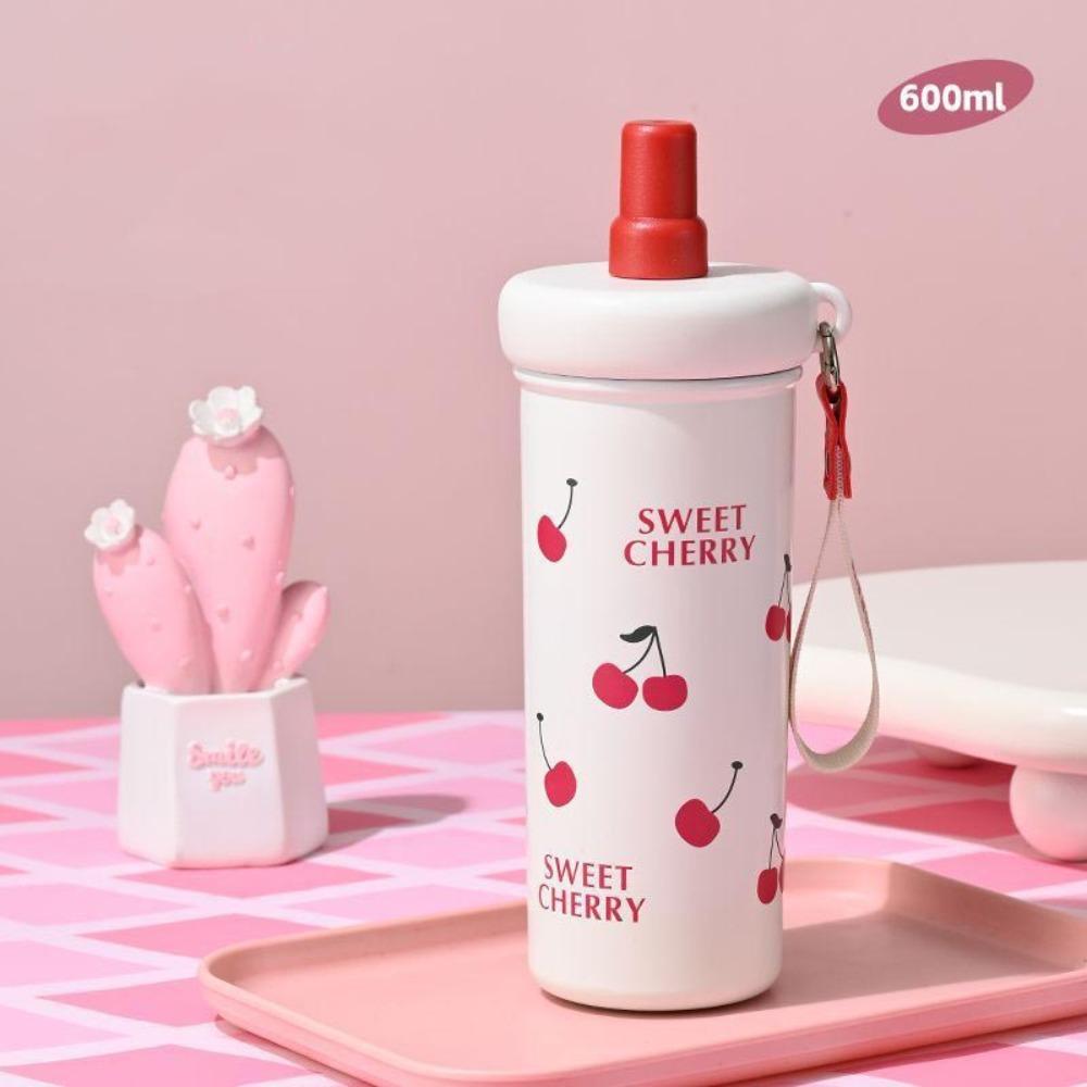 600ML Vacuum Cup 316 Stainless Steel Tumbler Portable Insulated Cup  Office Workers
