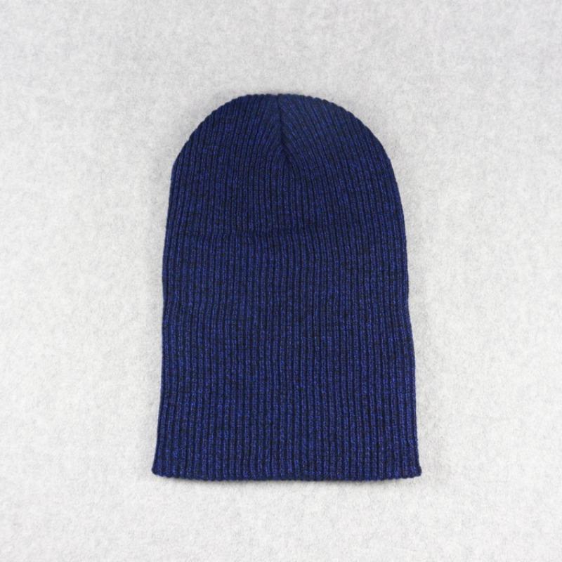 Korean Style Striped Knit Hat Warm Beanie Hat Unisex