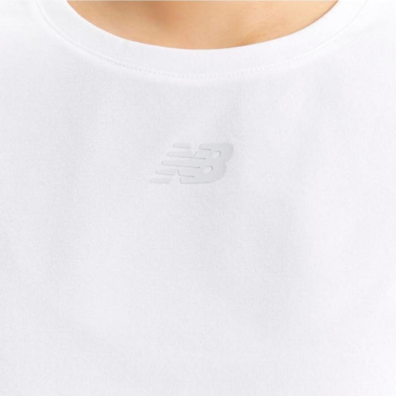 New Balance Tee Rqk Nbnee2w442 10 Women S Frozen Shirring Short Sleeve Tee  Slim Fi