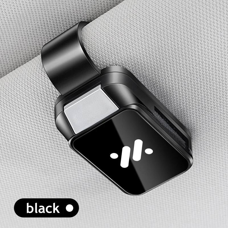 

For IM Motors MG IM6 IM5 LS7 L7 LS6 L6 2026 2025 Sunglasses Holder Sun Visor Glasses Clip Accessories чорний