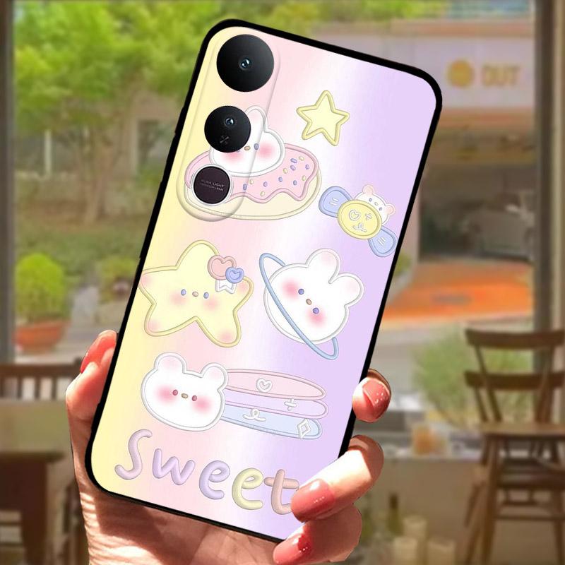For Vivo V50 Lite 4G Case V2441 Cover Fashion Lion Painted Soft TPU Silicone Phone Case For Vivo V 50 V50Lite 5G V2440 Fundas