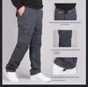 Army Green Men's Pure Cotton Outdoor Work Pants: Windproof, Straight Leg, Multi-Pocket, Loose Fit for Mountaineering and Casual Wear.