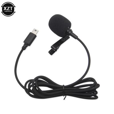 Mini USB Microphone Outdoor Sports DV Lavalier Mini USB External Microphone for GoPro Hero 3 3+ 4 Cameras Accessory 10pin 1.5m