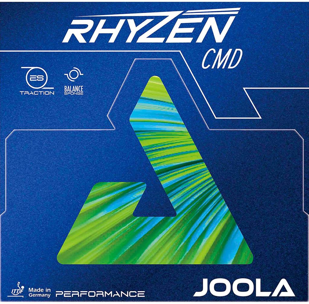 JOOLA Table Tennis Inverted Ryzen Red MAX TGRUB032 Rubber, Soft, CMD, (019)