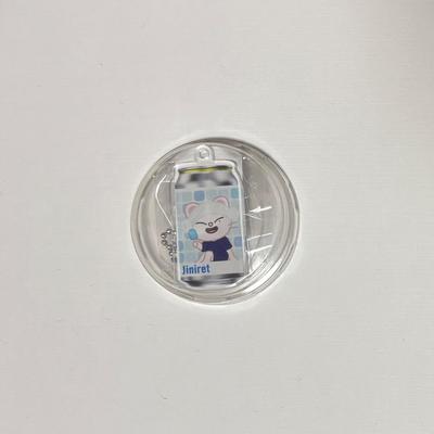 [USED] Stray Kids SKZOO Label Can Vending Machine Sauna Hyunjin Acrylic Keychain