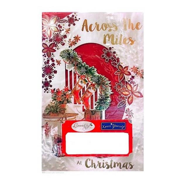 Simon Elvin Across The Miles Christmas Card (Pack of 6)