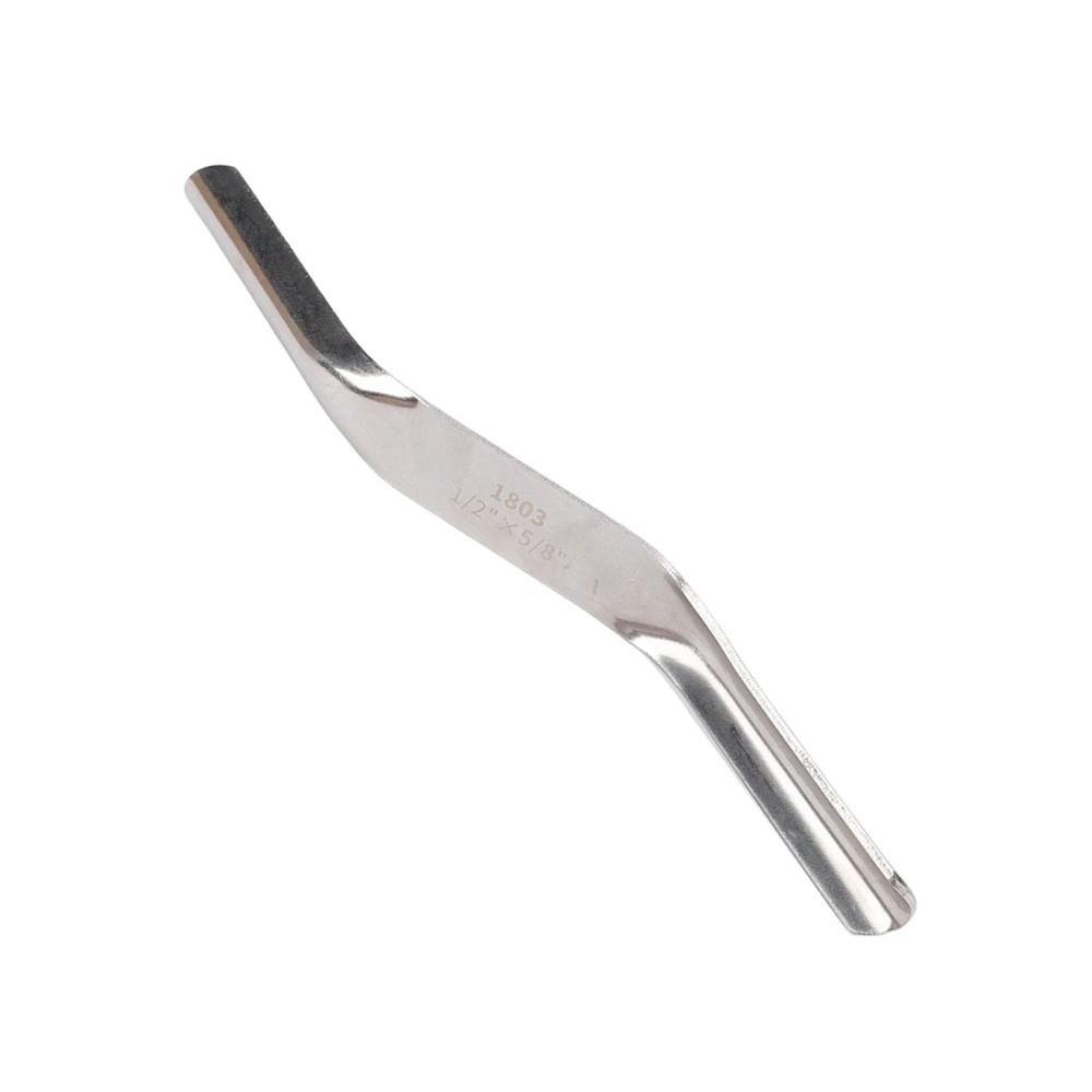 DIY Tool Brick Jointer Tool Double Ended Stainless Steel Tile Joint Trimmer 1/2 Inch Head 5/8 Inch Head Grout Caulking Tool