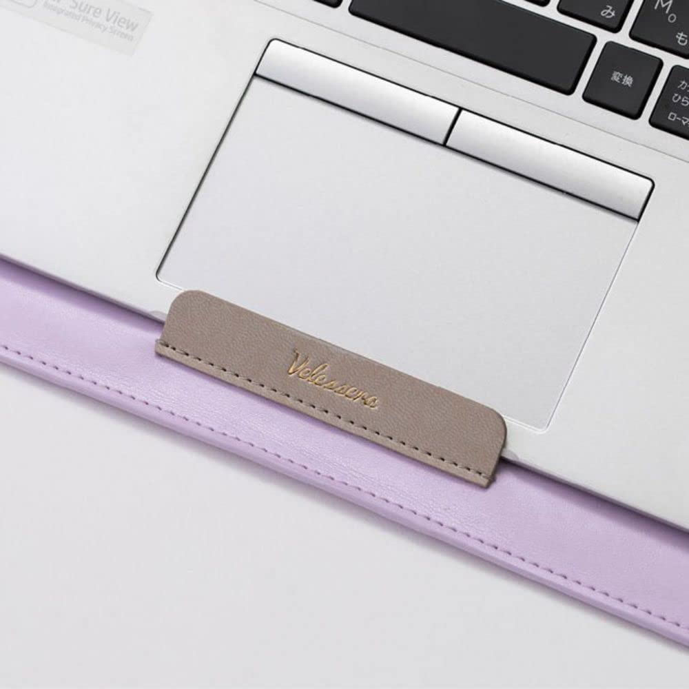 Velesera Laptop Sleeve Case with Stand for Laptops (Lavender) 13-inch (VL)