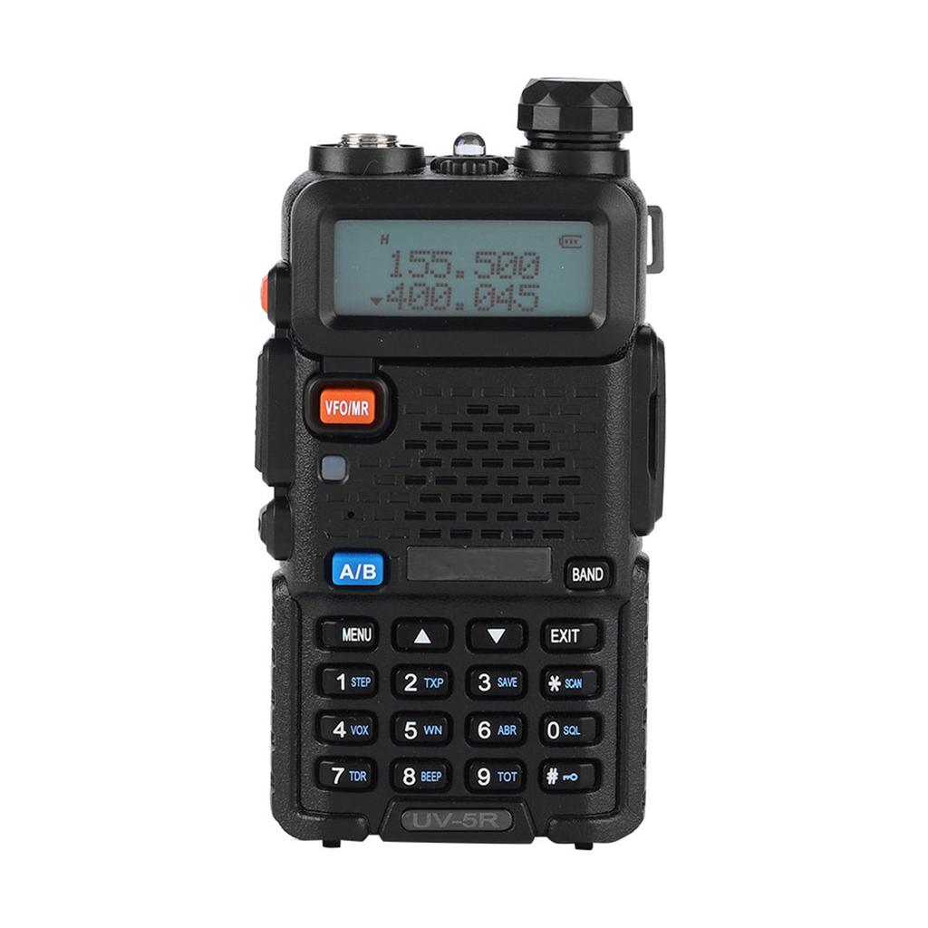 5W UV‑5R Portable VHF UHF Dual Band Walkie Talkie Professional Radio Transceiver