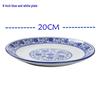 Blue and White Ceramic Noodle & Dinner Plate