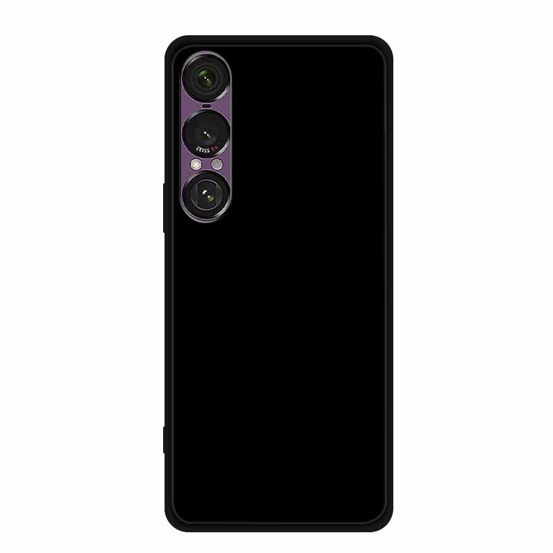Pro pouzdro na telefon Sony Xperia 1 VII 2025 Kreslené kočky TPU Měkké černé silikonové zadní krycí pouzdro Pro Sony Xperia 1VII 6.5" Pouzdro Funda