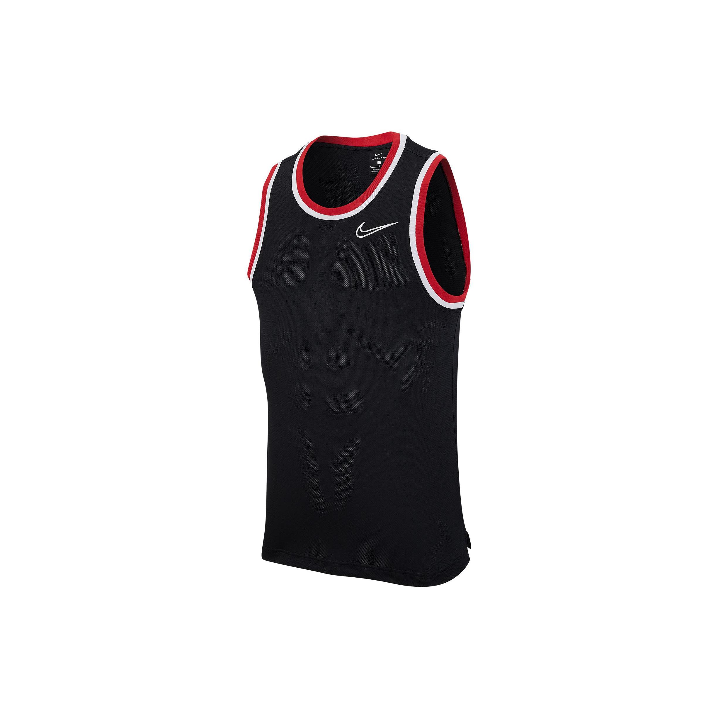 Nike Basketball Jersey Men s Black DB2081-011 S