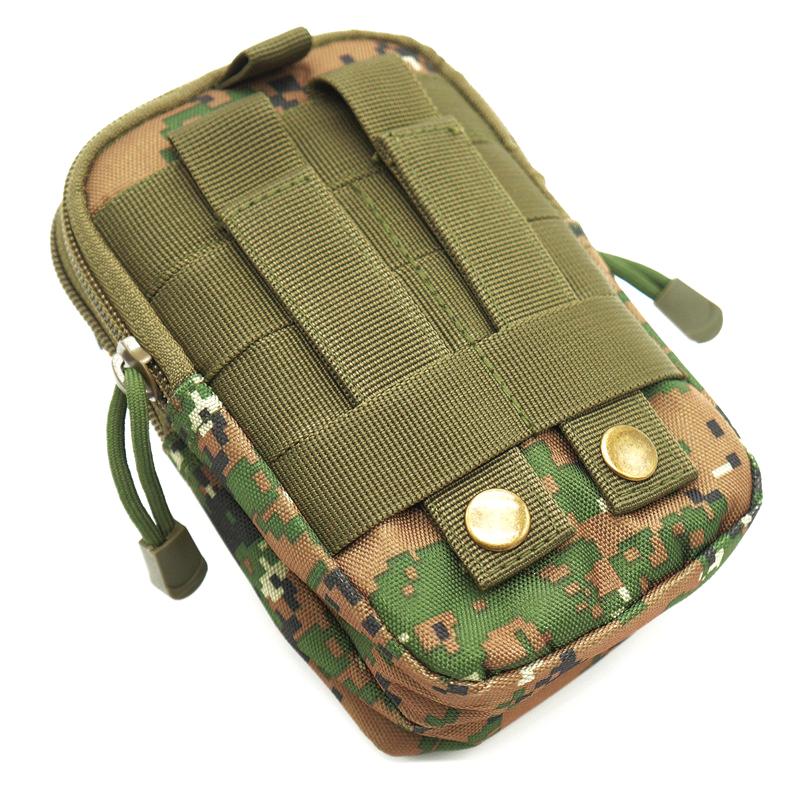 Outdoor Sports Multi-Functional Accessory Bag Large Capacity Mobile Phone Hanging Bag Tactical Waist Pack