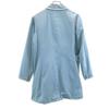 Coach Spring Coat 8 Light Blue Women Used