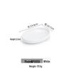 Korean Style Melamine Snack and Side Dish Plate