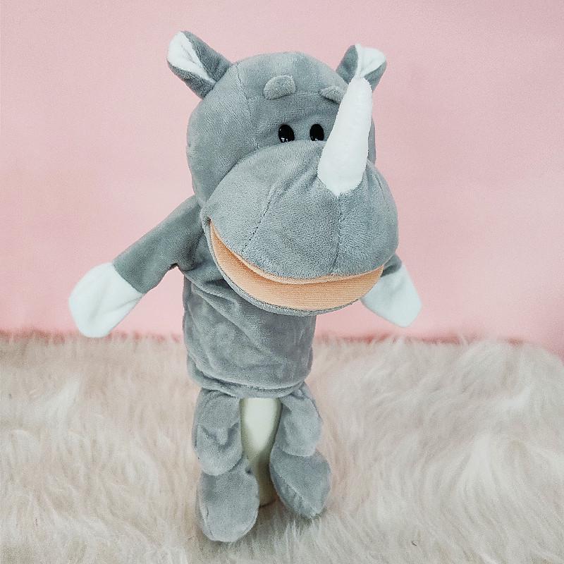 Animal Hand Puppet for Kids: Interactive Ventriloquism & Early Education Toy