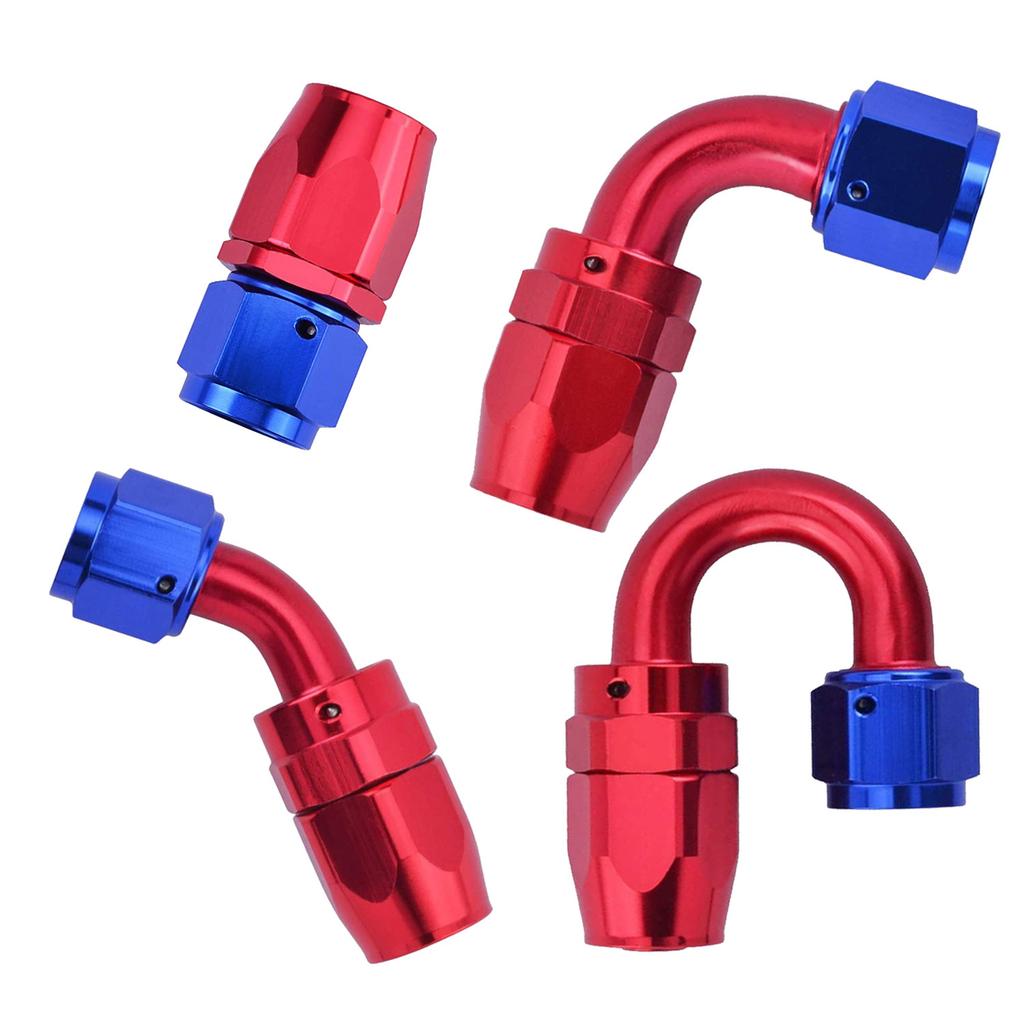 Easy Installation Stainless Steel Braided Hose Coupler 360 Degree Rotation Quick Disconnect for Auto Car Cooling Systems
