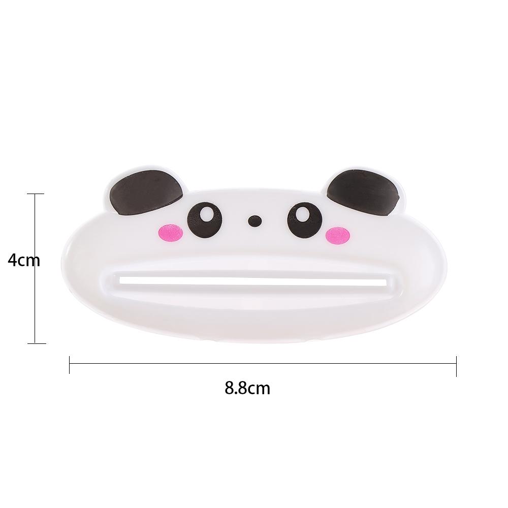 Home Commodity Cute Animal Toothpaste Rolling Holder Squeezer Toothpaste Dispenser Bathroom