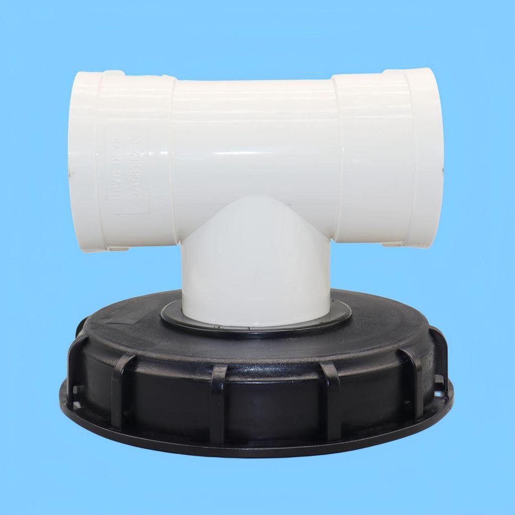 IBC Ton Barrel Plastic Lid with Filter Screen, 163mm/245mm, DN150
