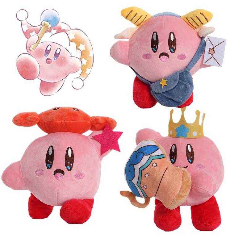 Wholesale Cute Kirby Plush Toy Crystal Soft Stuffed Doll Cartoon Figure 12" Tall