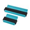Contour Gauge and Angle Finder for Woodworking - Measure Irregular Curves with 5" & 10" Profiling Ruler