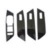 Window Control Panel Trim for Skoda Kodiaq 2016 2017 2018   Interior Metal Cover Car Styling Accessories 4 Pcs