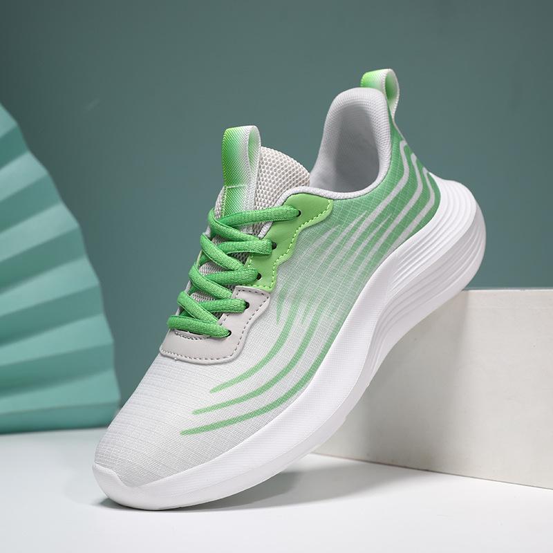 Sports Women's Shoes 2025 Spring and Summer New Breathable Mesh Fashion Casual Running Shoes Women's Non-slip and Wear-resistant Walking Shoes Tide