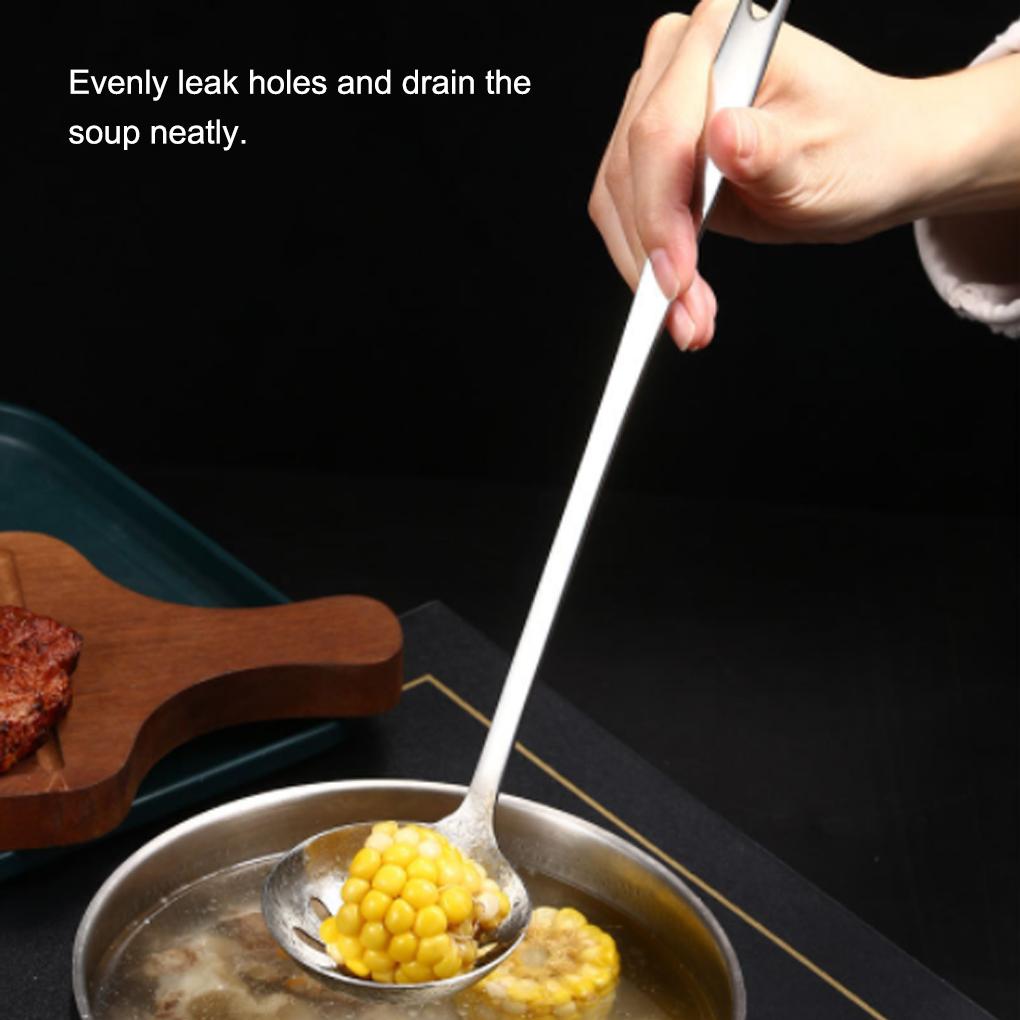 Polonic de Supă Gadget de Bucătărie Separator de Ulei Design Îngroșat Operare Simplă Accesorii de Uz Casnic Manoperă Fină