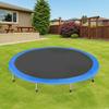 15FT Blue PVC Trampoline Safety Pad, Round Replacement Edge Cover for Springs Protection, Durable 4.5 Meter Outdoor Jump Mat
