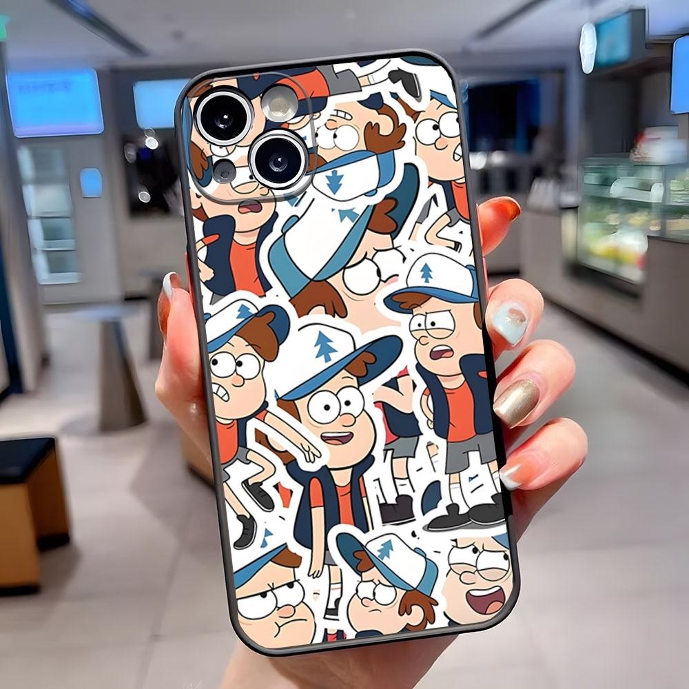 

G-Gravity F-Falls Phone Case Matte Translucent For IPhone 15 Pro 16 Pro Max 13 11 12 14 Xs X Xr 7 8 Plus Se Back Cover iPhone14