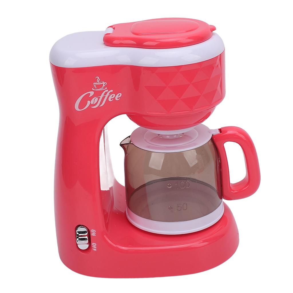 Coffee Maker Machine Toy Realistic Pretend Role Playing Coffee Maker Playset Kids Play Kitchen Toys