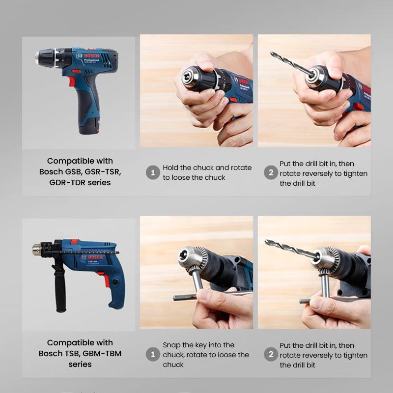 Bosch Pro Wood Drill Bits Woodworking Drill Bits 5Pcs Kit PRO Series HSS