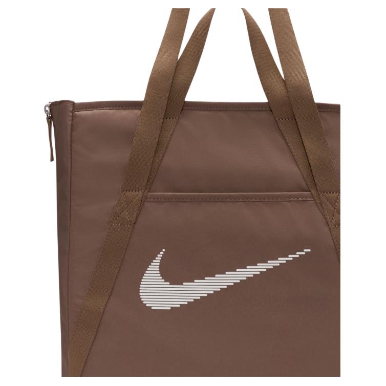 New Nike Fabric Tote Bag, Shopping Bag, Shoulder Bag, Handbag Unisex Brown DR7217-214