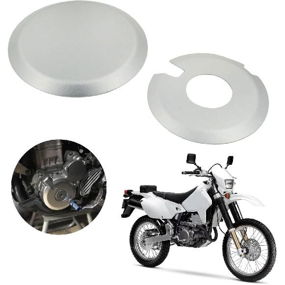 AnXin Engine Ignition Clutch Case Savers Guards Kit Protector Set Cover Aluminum Alloy for DRZ400 DRZ400S DRZ400SM DRZ400E KLX400 Black