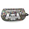 New Year's Day Demon Blade Cartoon Pencil Case - Student Stationery Box with Button Closure