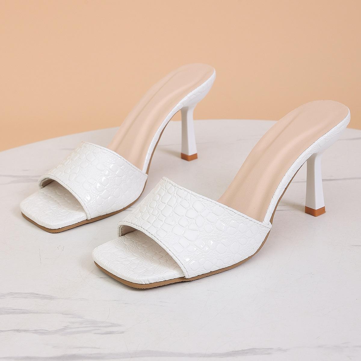 Slippers, Low-heeled Shoes, High-heeled Shoes, Sandals, Women s Shoes 36